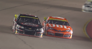 Overtime finish: Brent Crews beats Brenden Queen on the final lap at Phoenix